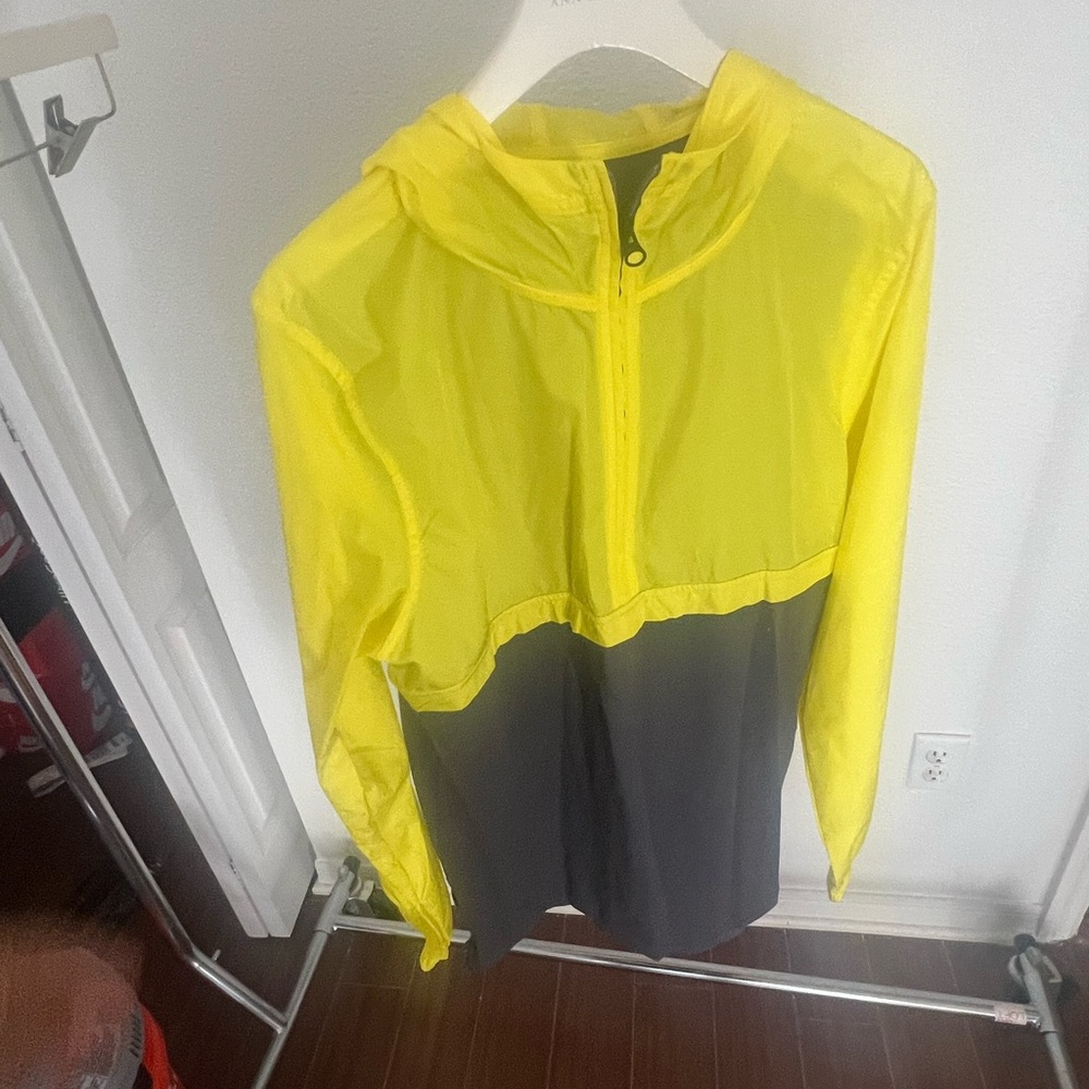Sweater new color yellow and gray size s m